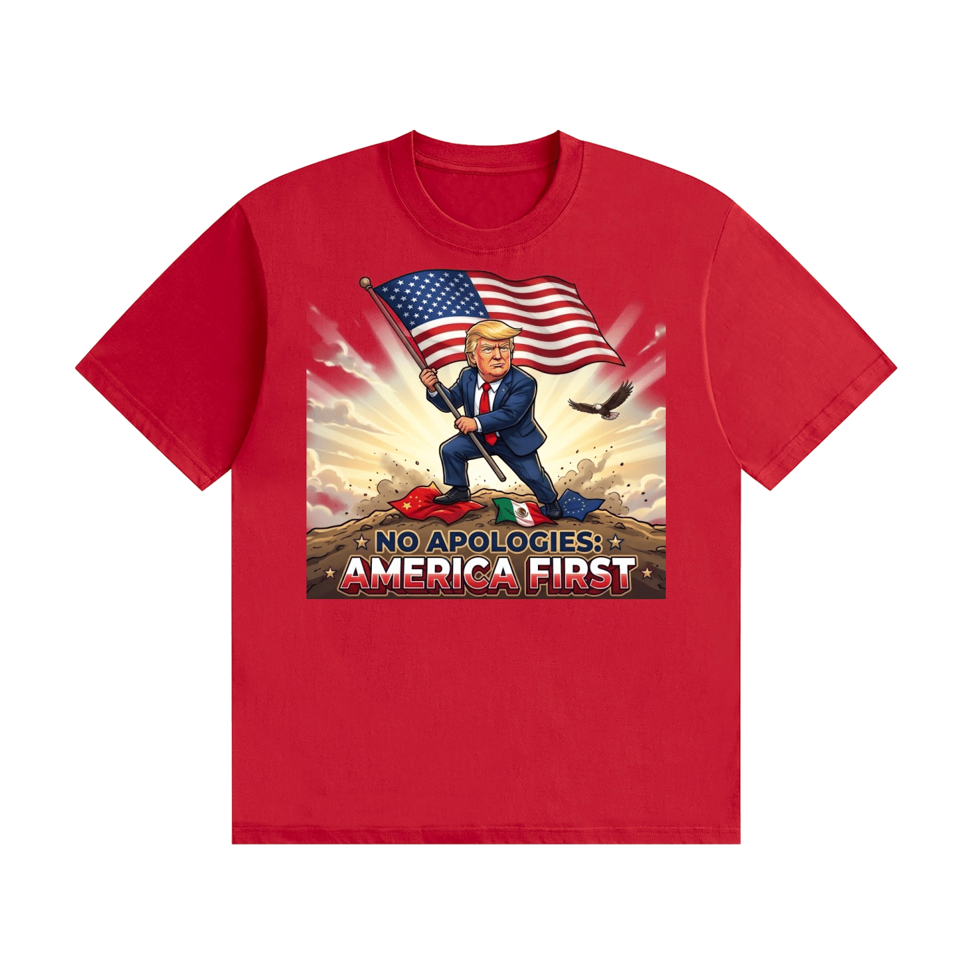 America First Cotton T-Shirt - Image 29