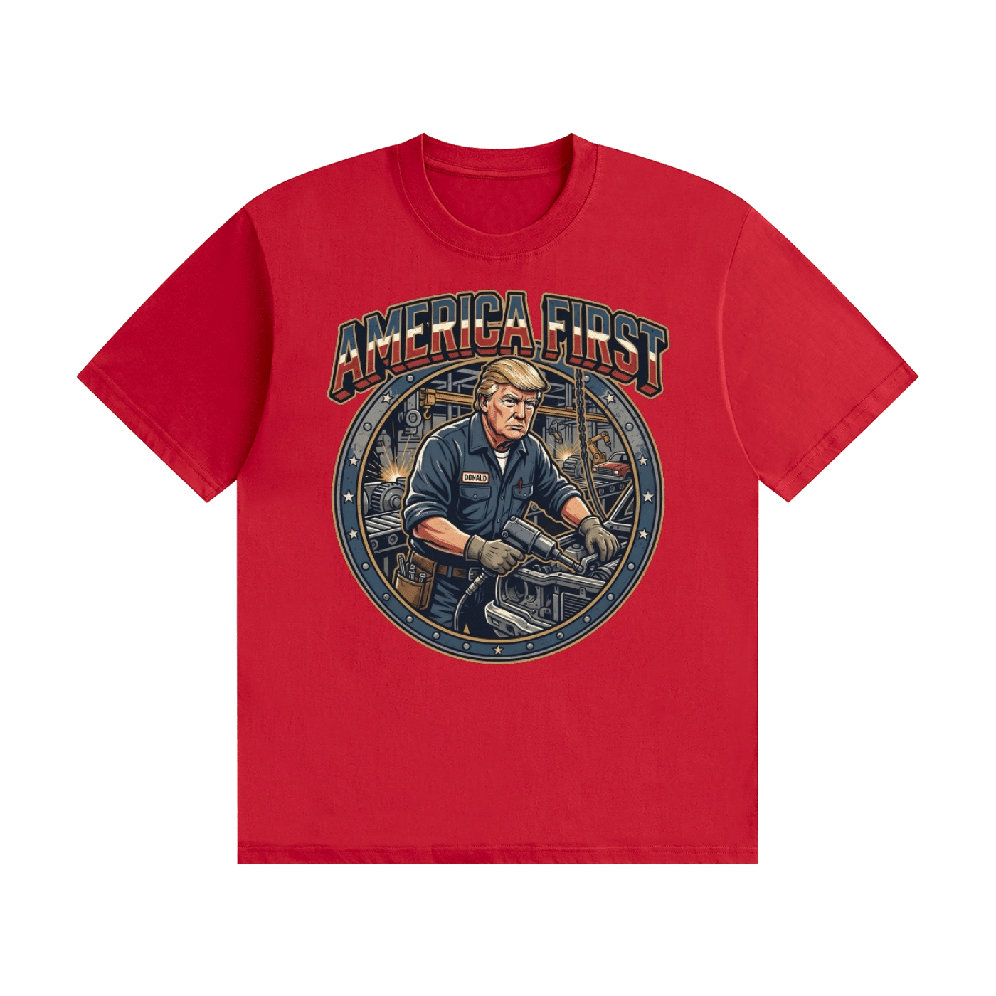 America First Cotton T-Shirt - Image 9