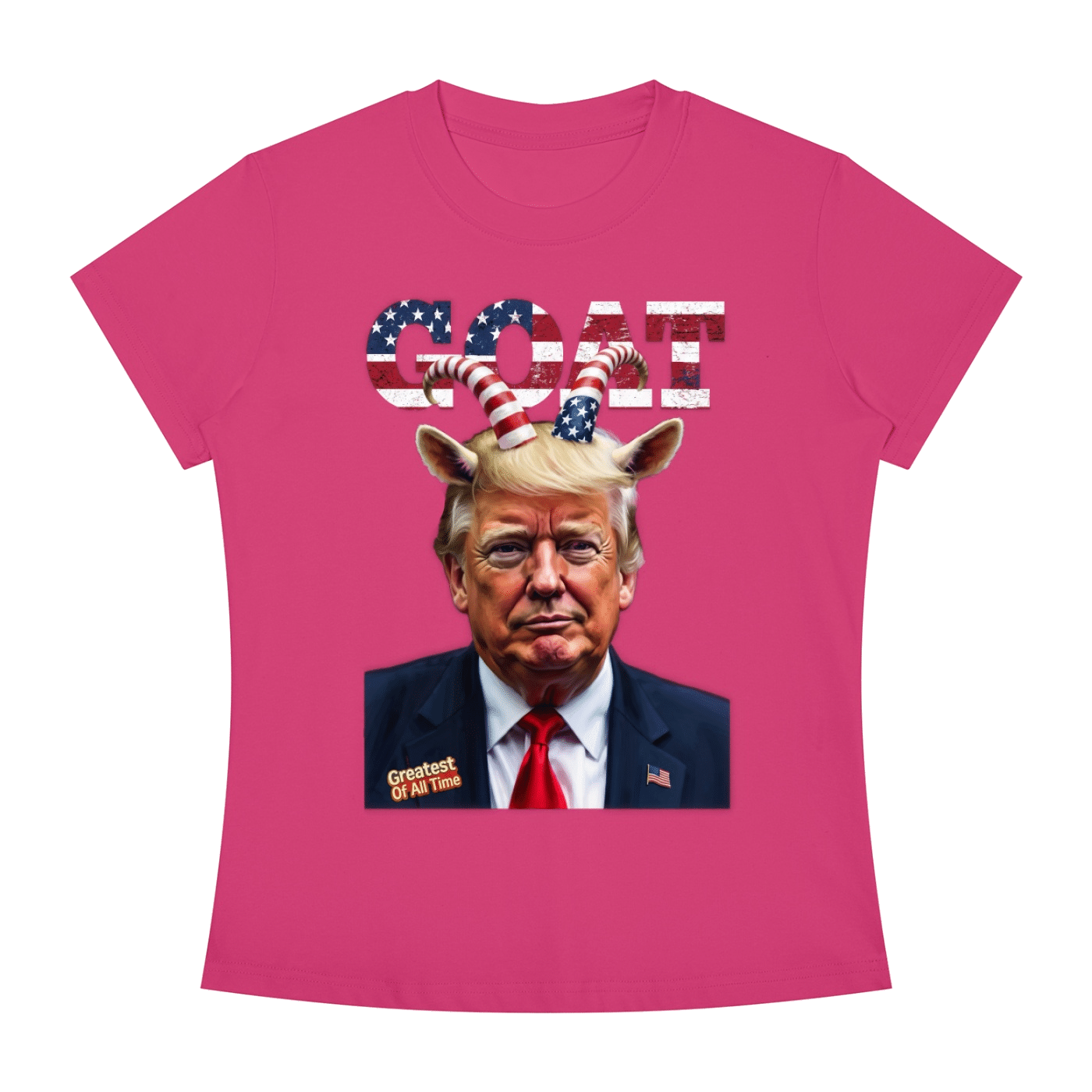 The GOAT Women's Slim Fit Crewneck T-Shirt - Image 45