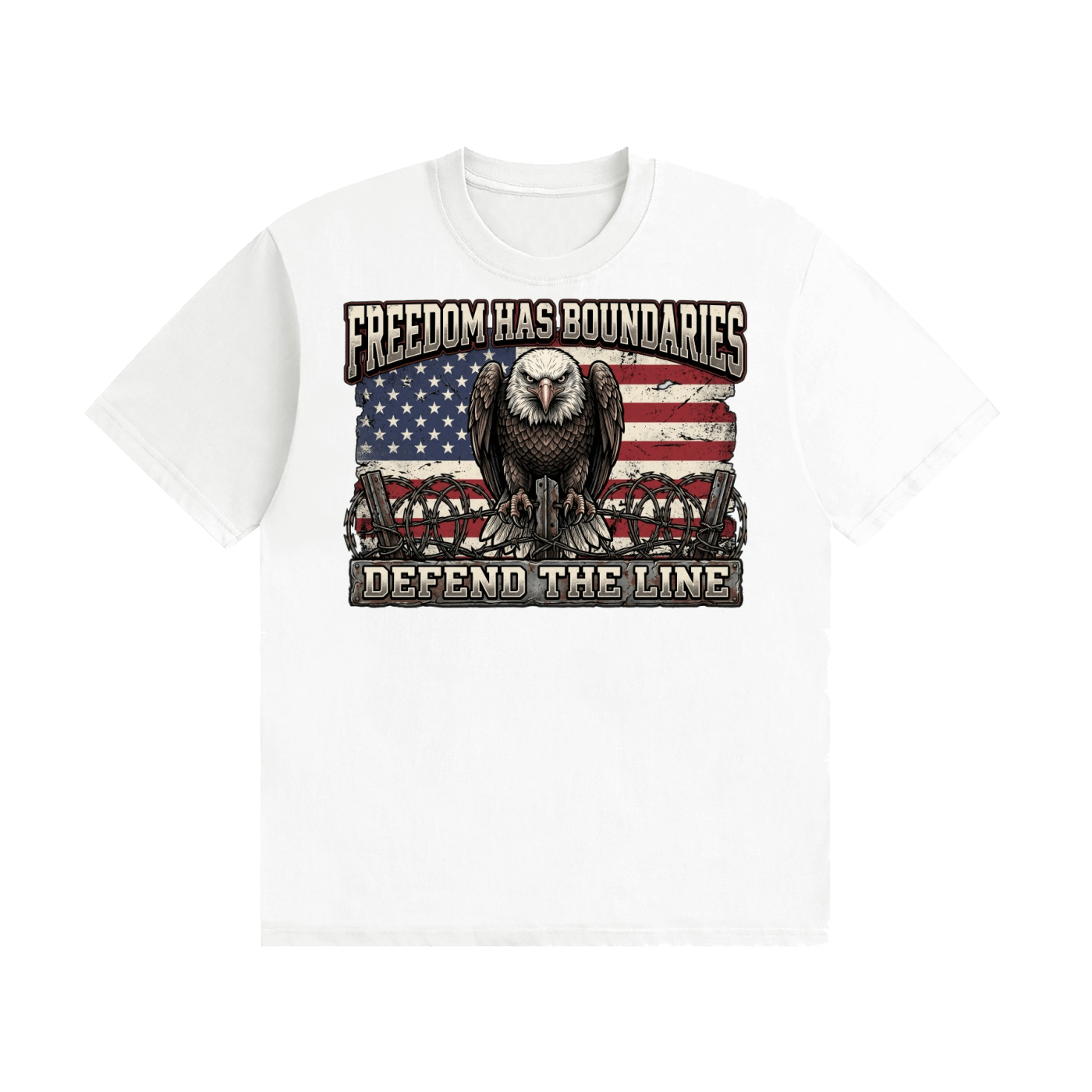 Freedom over Fear Cotton T-Shirt - Image 23