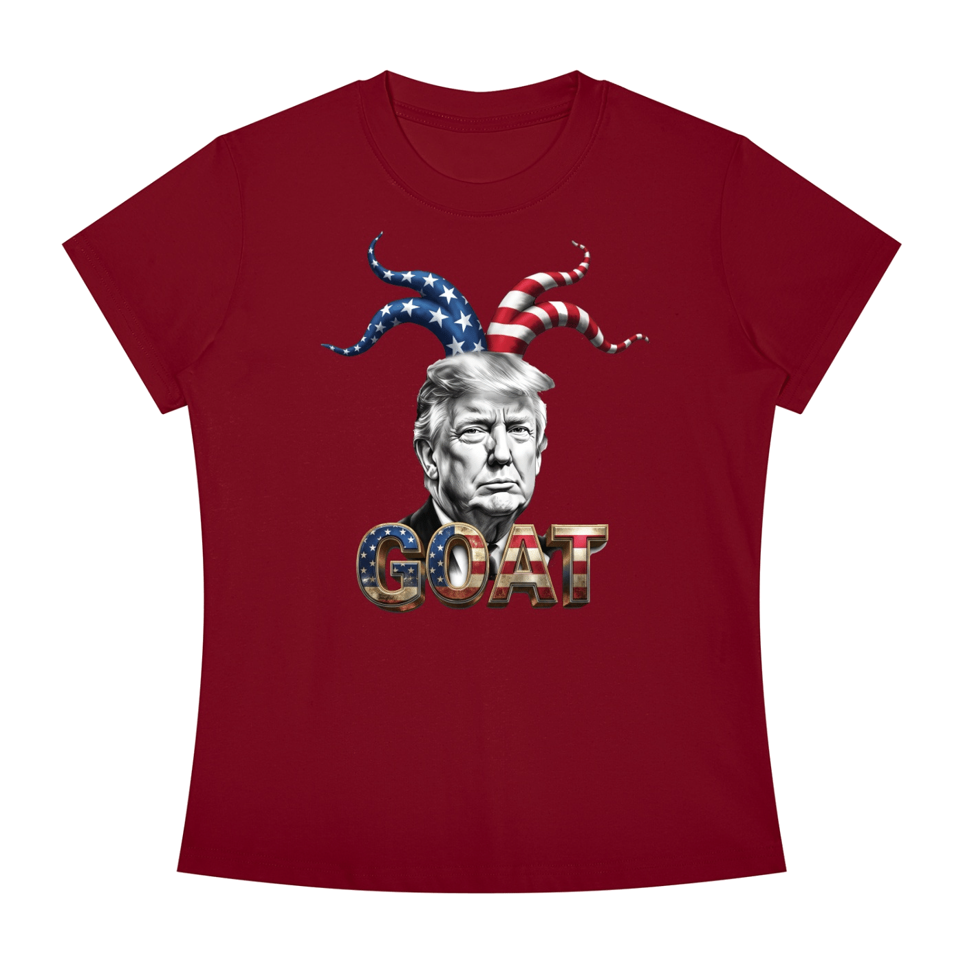 The GOAT Women's Slim Fit Crewneck T-Shirt - Image 37