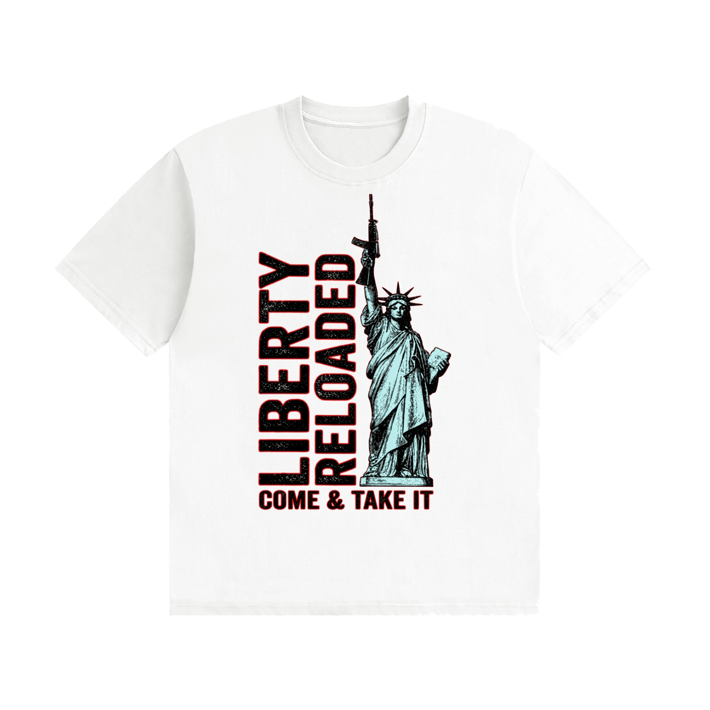 Liberty Reloaded: Come & Take It Cotton T-Shirt - Image 23
