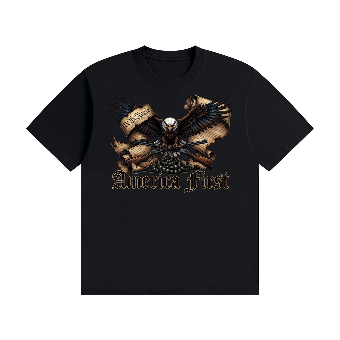America First Cotton T-Shirt - Image 31