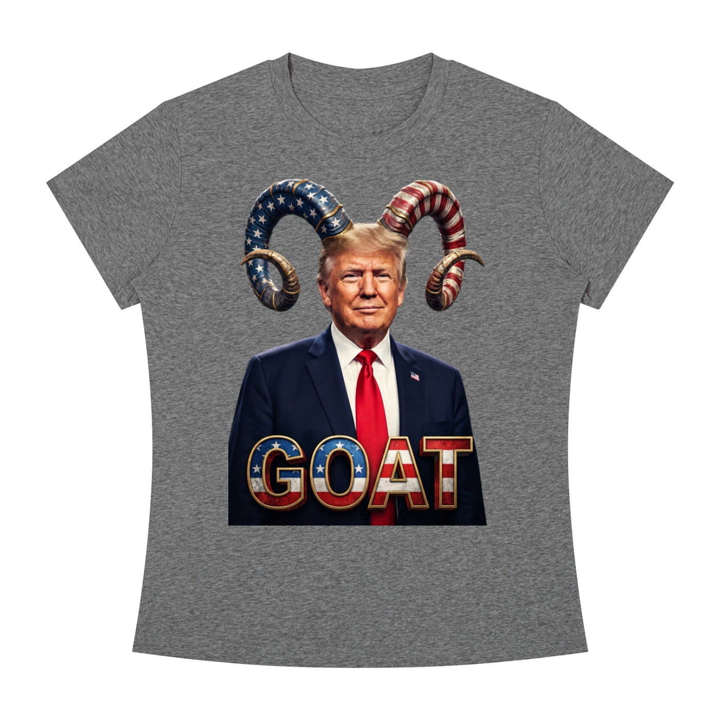 The GOAT Women's Slim Fit Crewneck T-Shirt - Image 19