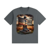 Home of the Free Because of the Brave Cotton T-Shirt - Thumbnail Image 27