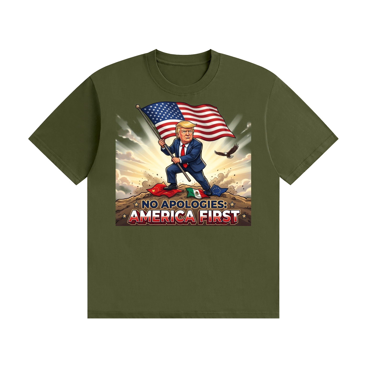 America First Cotton T-Shirt - Image 25