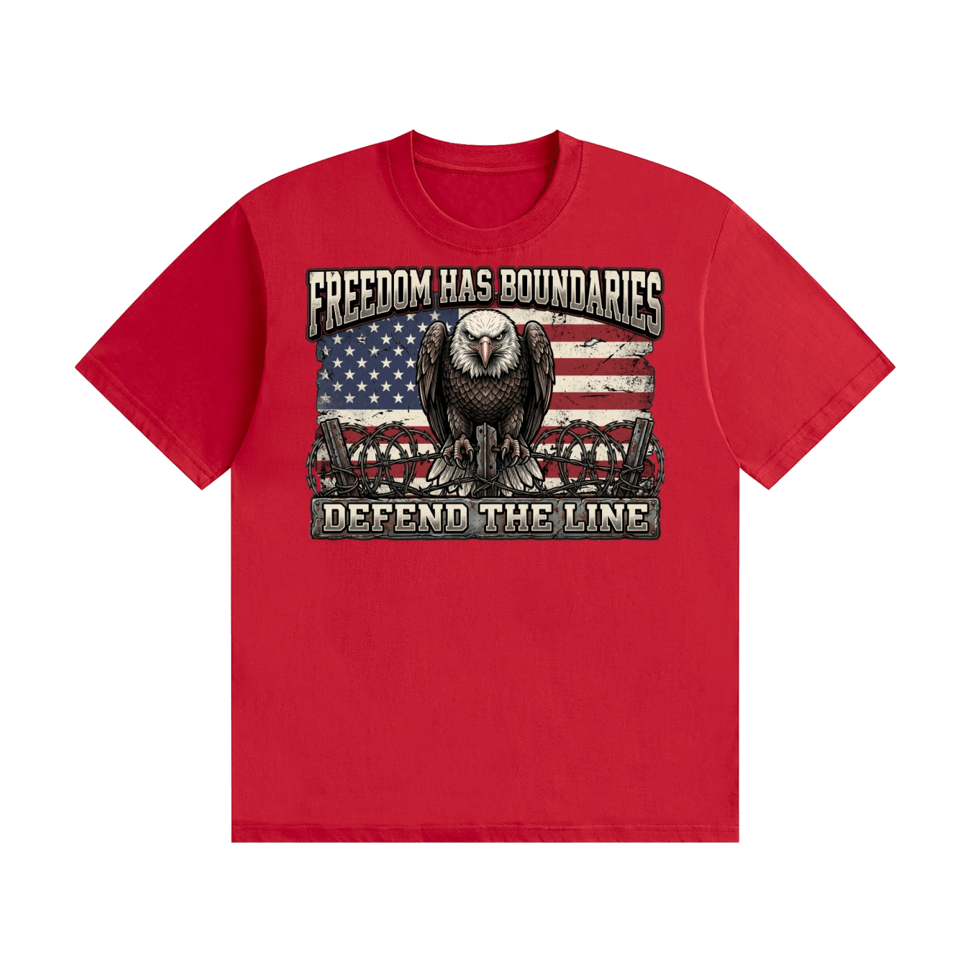 Freedom over Fear Cotton T-Shirt - Image 29