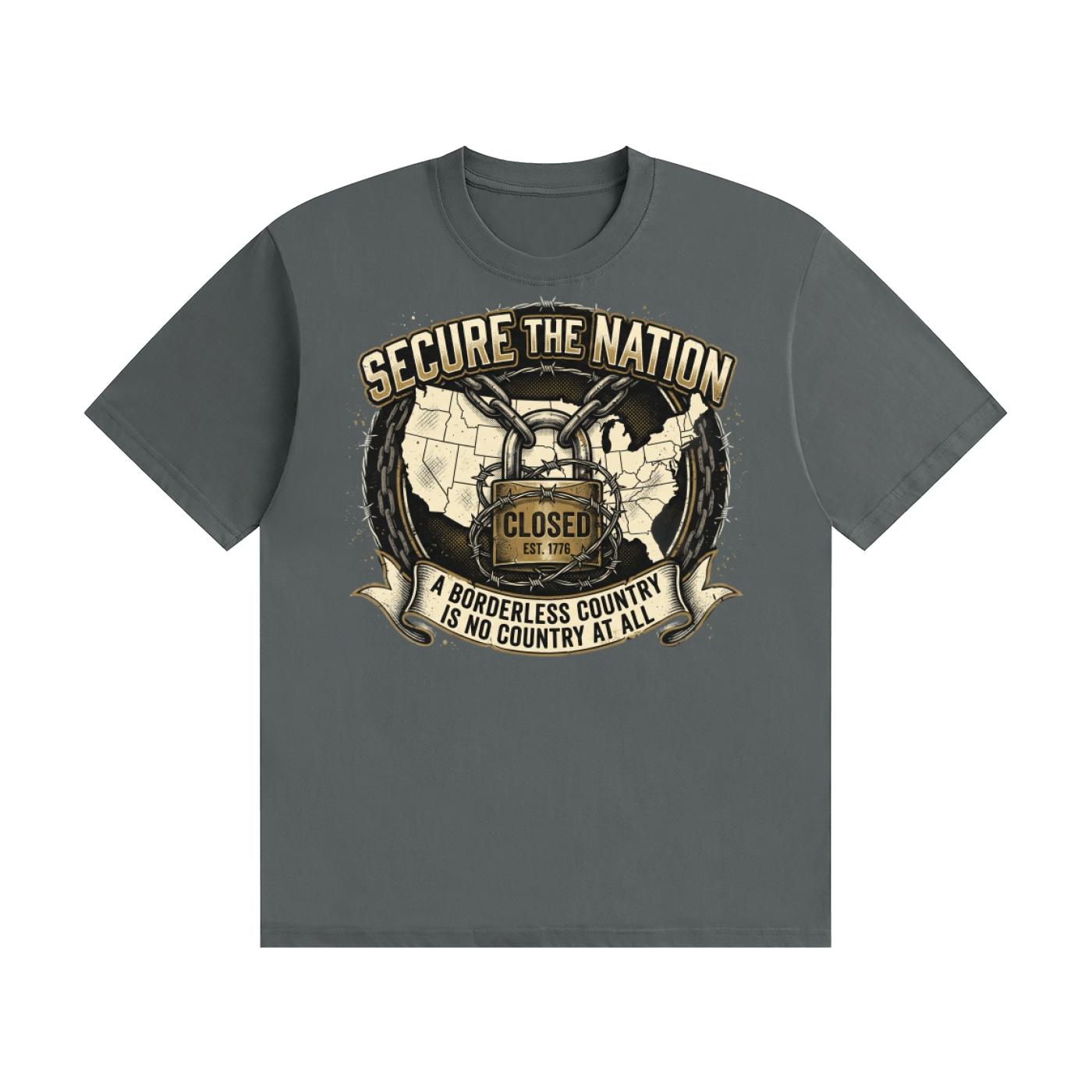 Freedom over Fear Cotton T-Shirt - Image 37