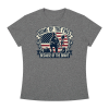 Home of the Free Because of the Brave - Women's Slim Fit Crewneck T-Shirt - Thumbnail Image 19