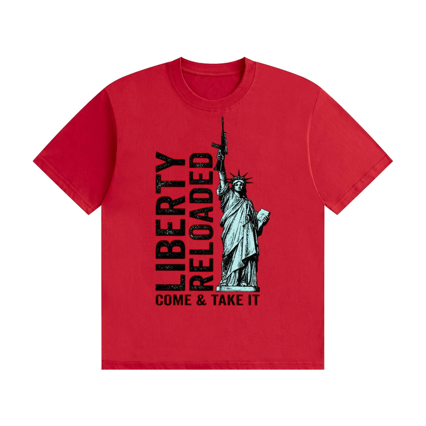 Liberty Reloaded: Come & Take It Cotton T-Shirt - Image 29