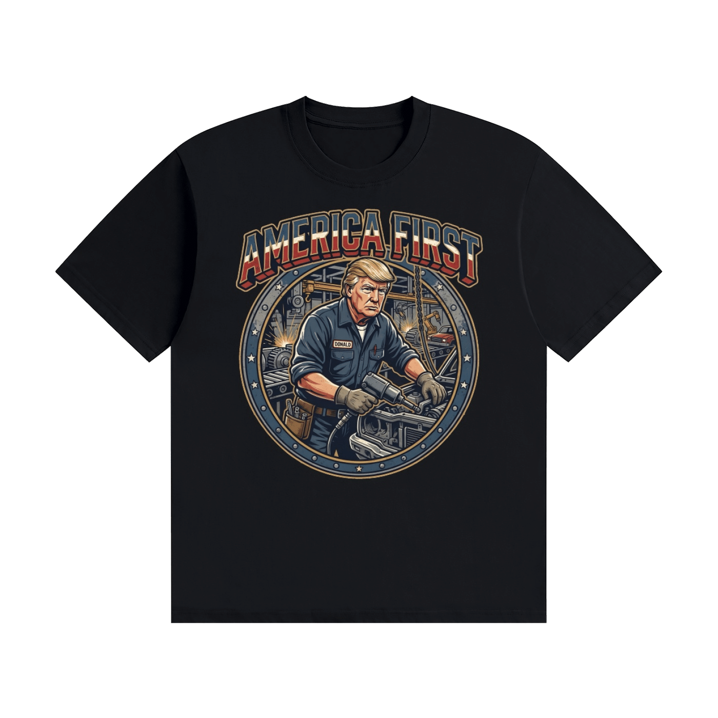 America First Cotton T-Shirt - Image 1