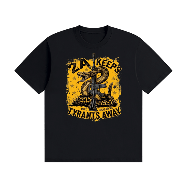 2A Keeps Tyrants Away -  Cotton T-Shirt