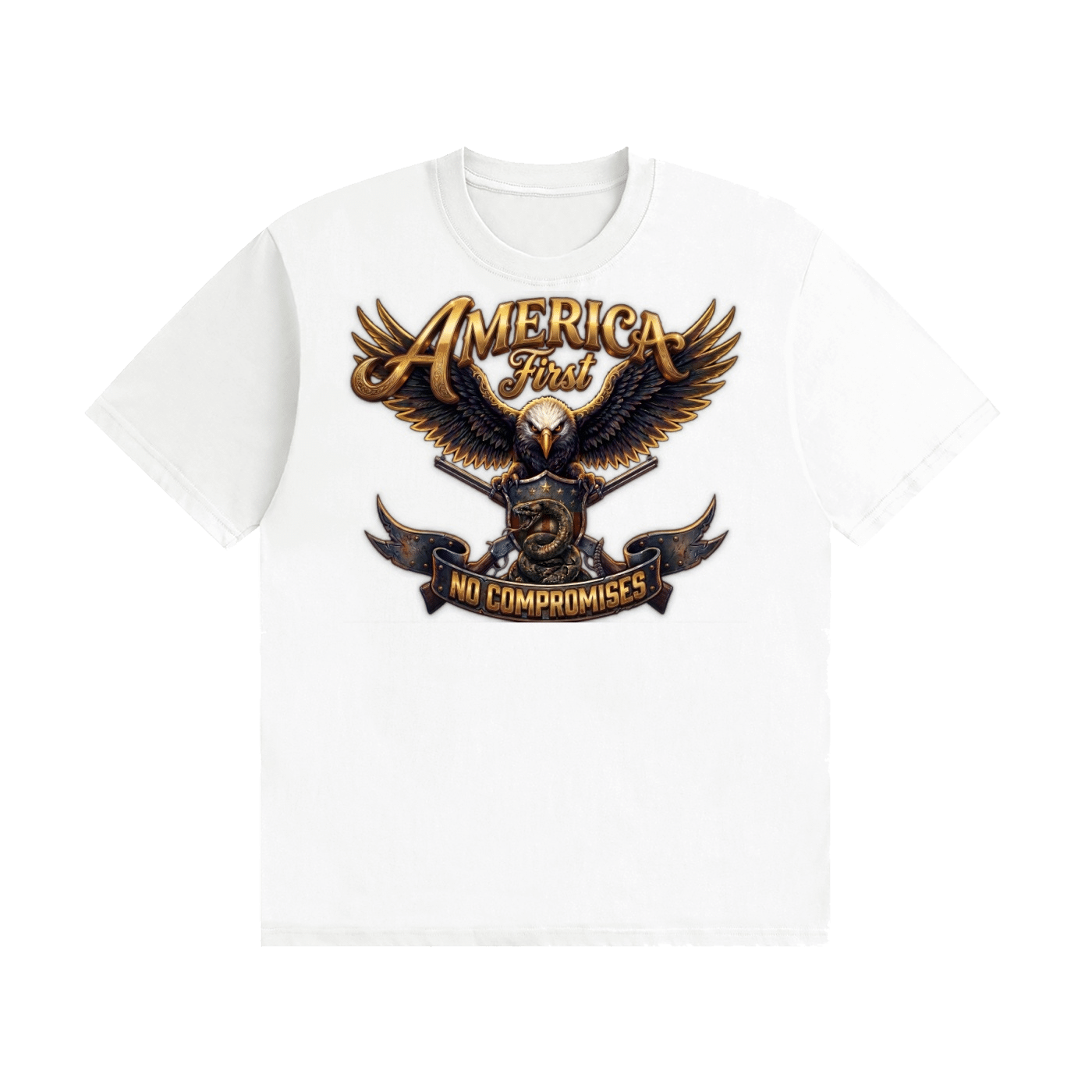 America First Cotton T-Shirt - Image 43