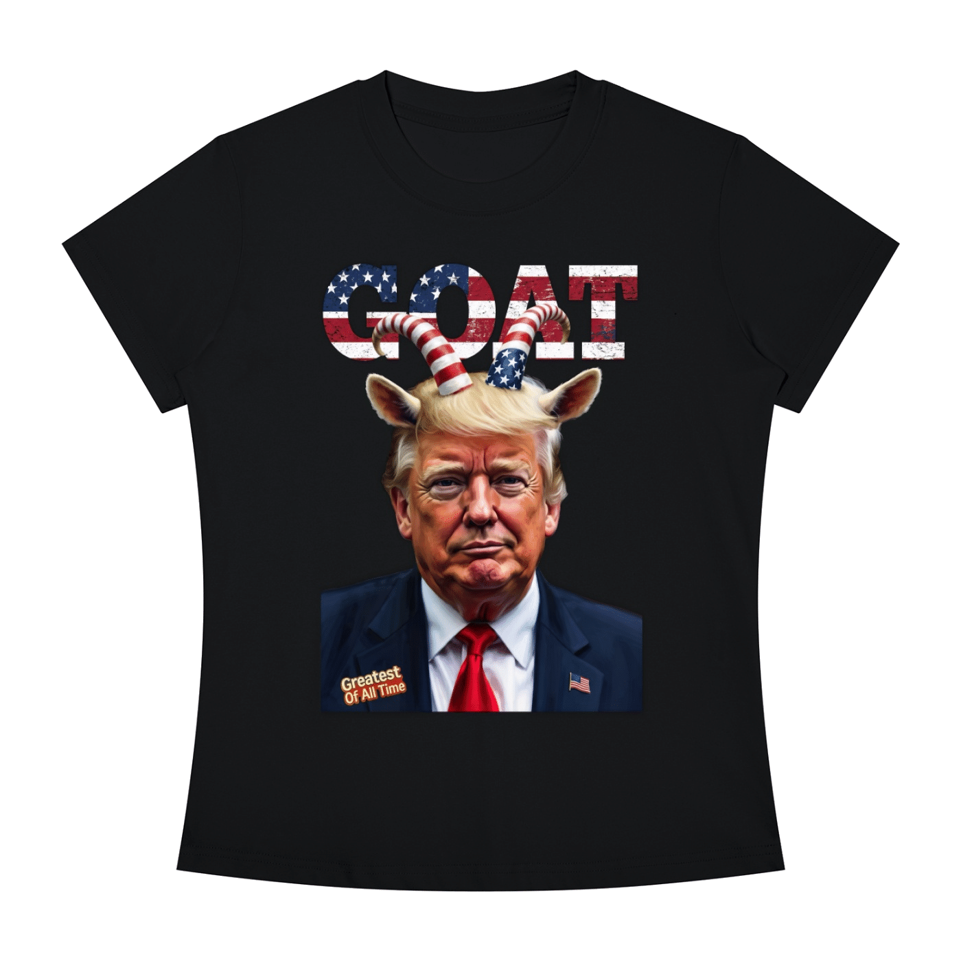 The GOAT Women's Slim Fit Crewneck T-Shirt - Image 41