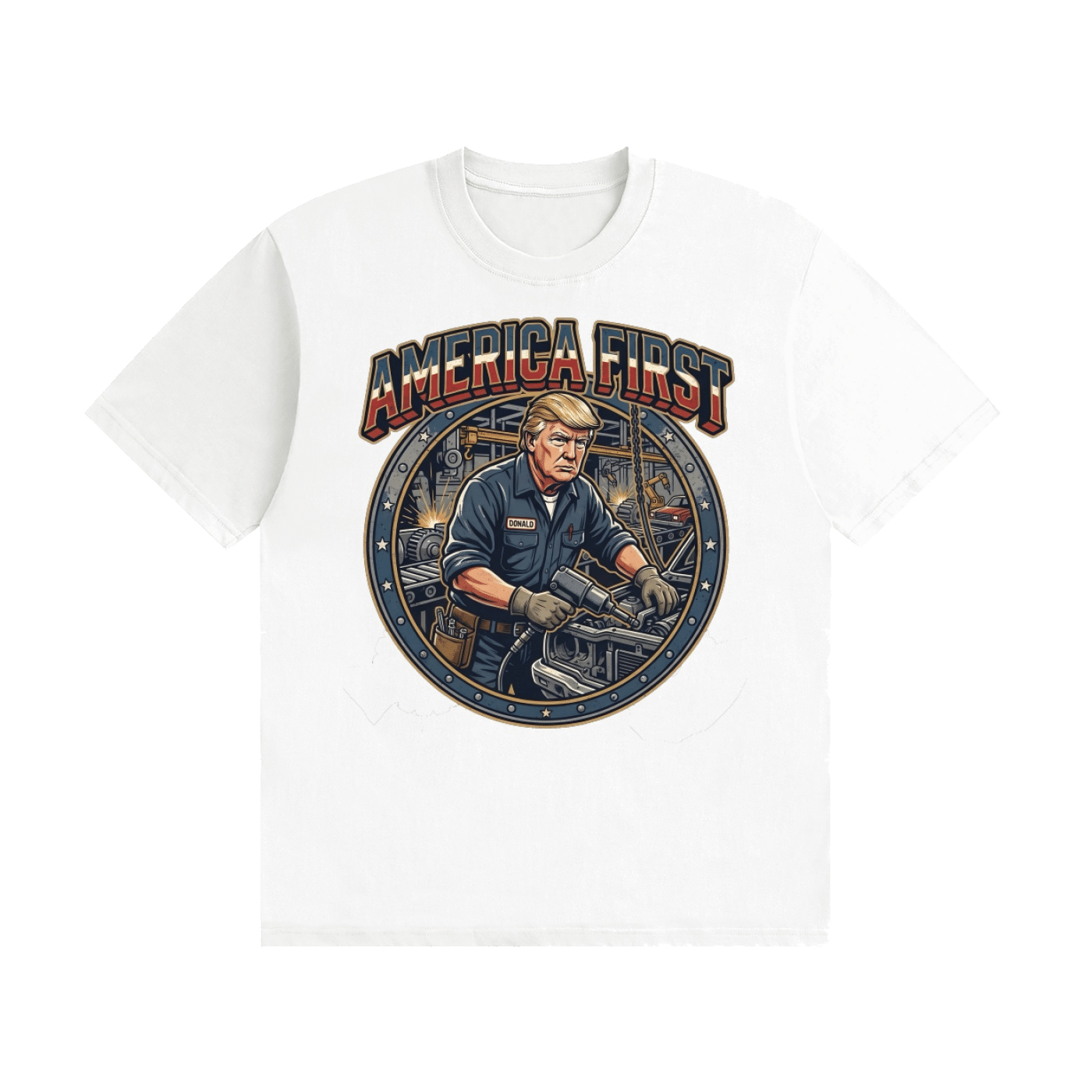America First Cotton T-Shirt - Image 3