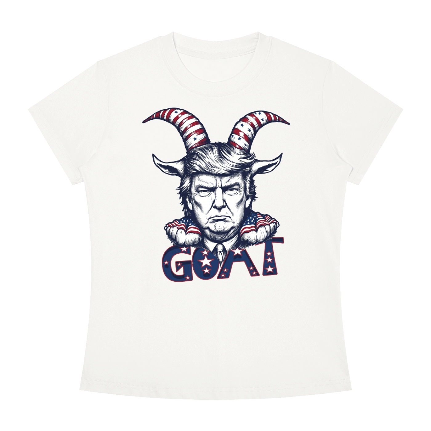 The GOAT Women's Slim Fit Crewneck T-Shirt - Image 53