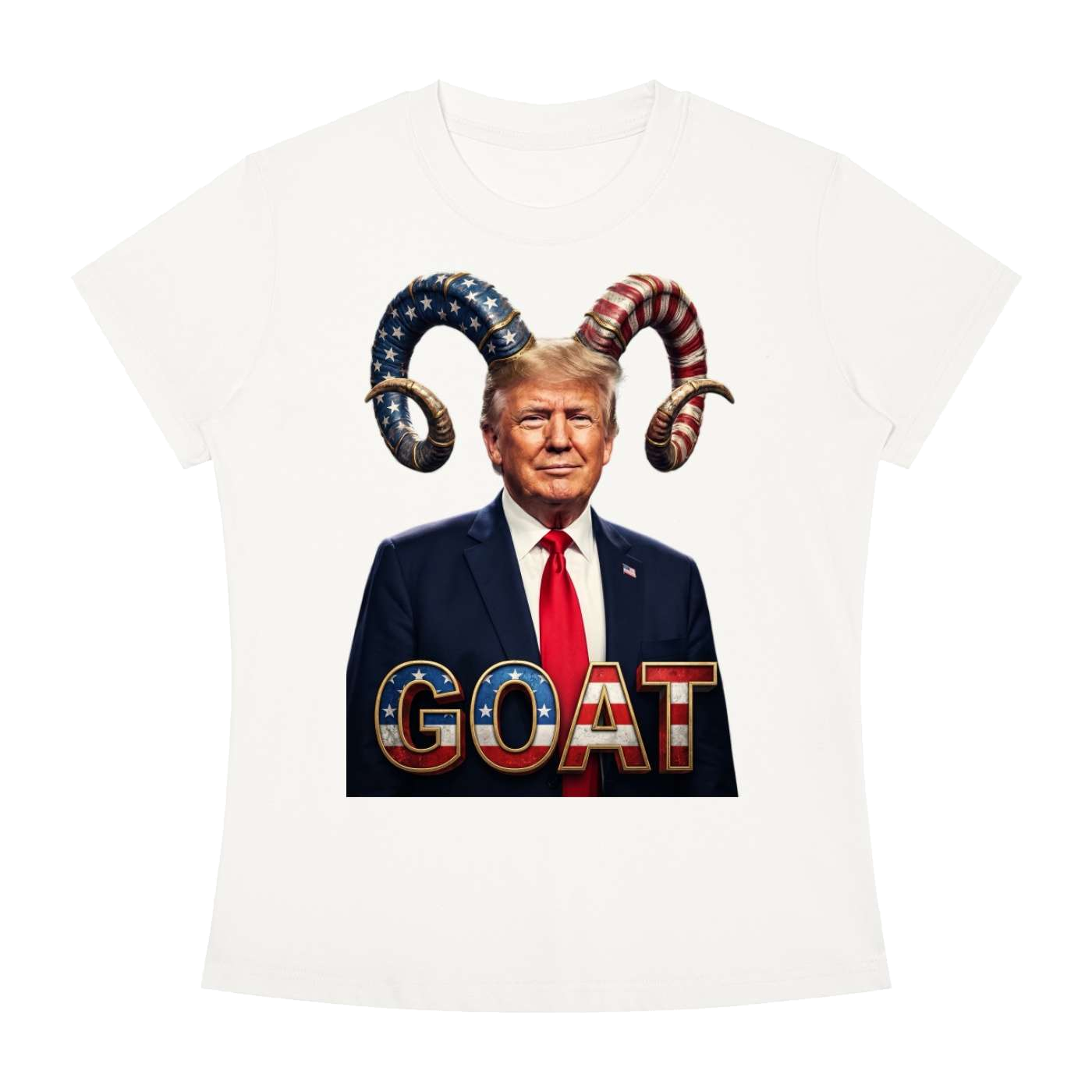 The GOAT Women's Slim Fit Crewneck T-Shirt - Image 13