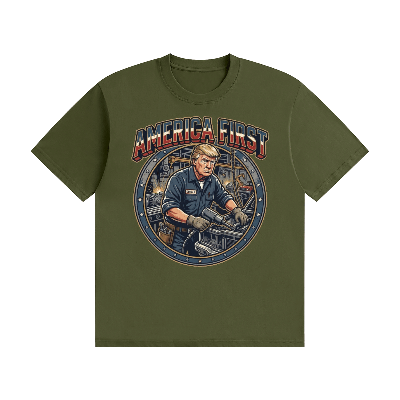 America First Cotton T-Shirt - Image 5