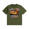Home of the Free Because of the Brave Cotton T-Shirt - Thumbnail Image 15
