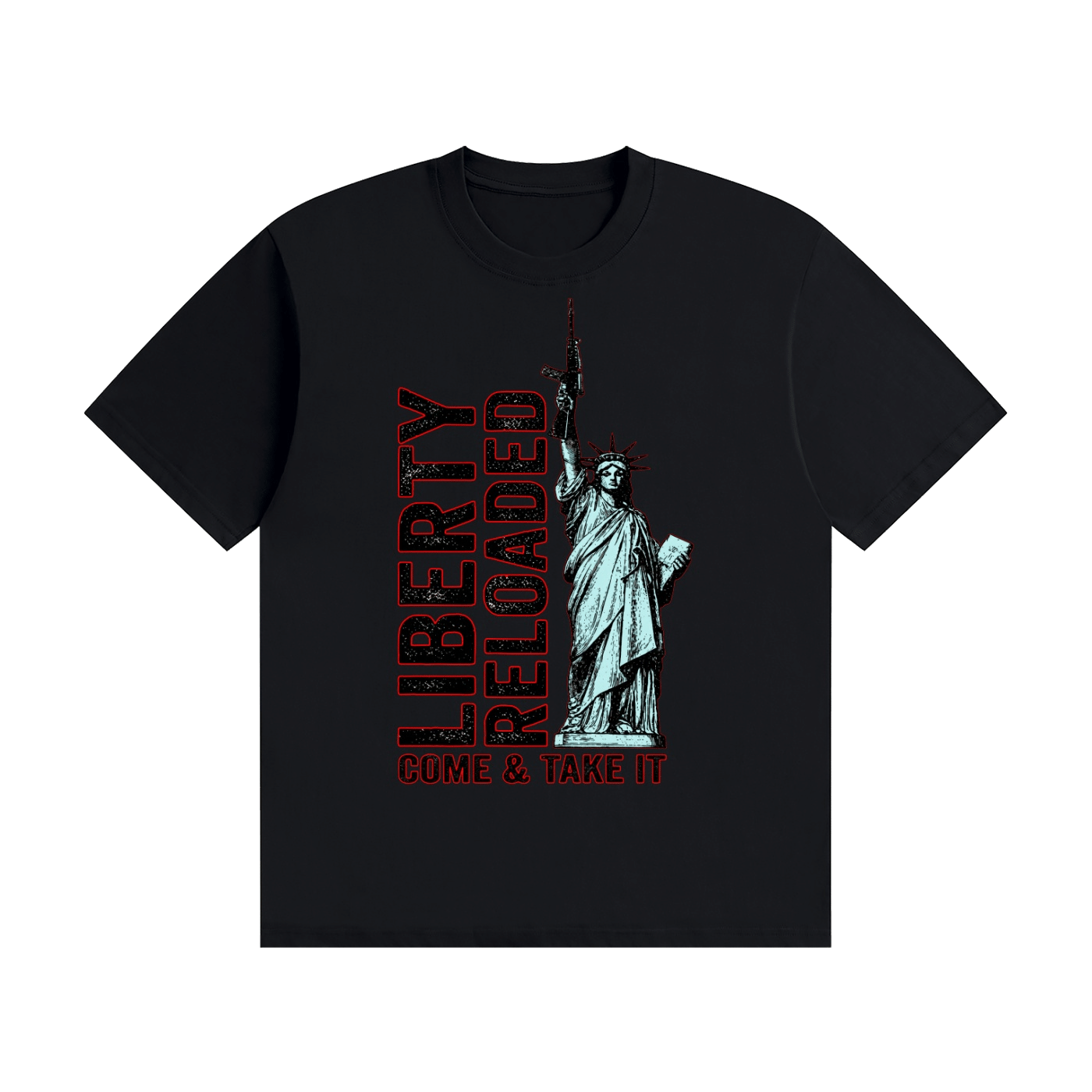 Liberty Reloaded: Come & Take It Cotton T-Shirt - Image 21