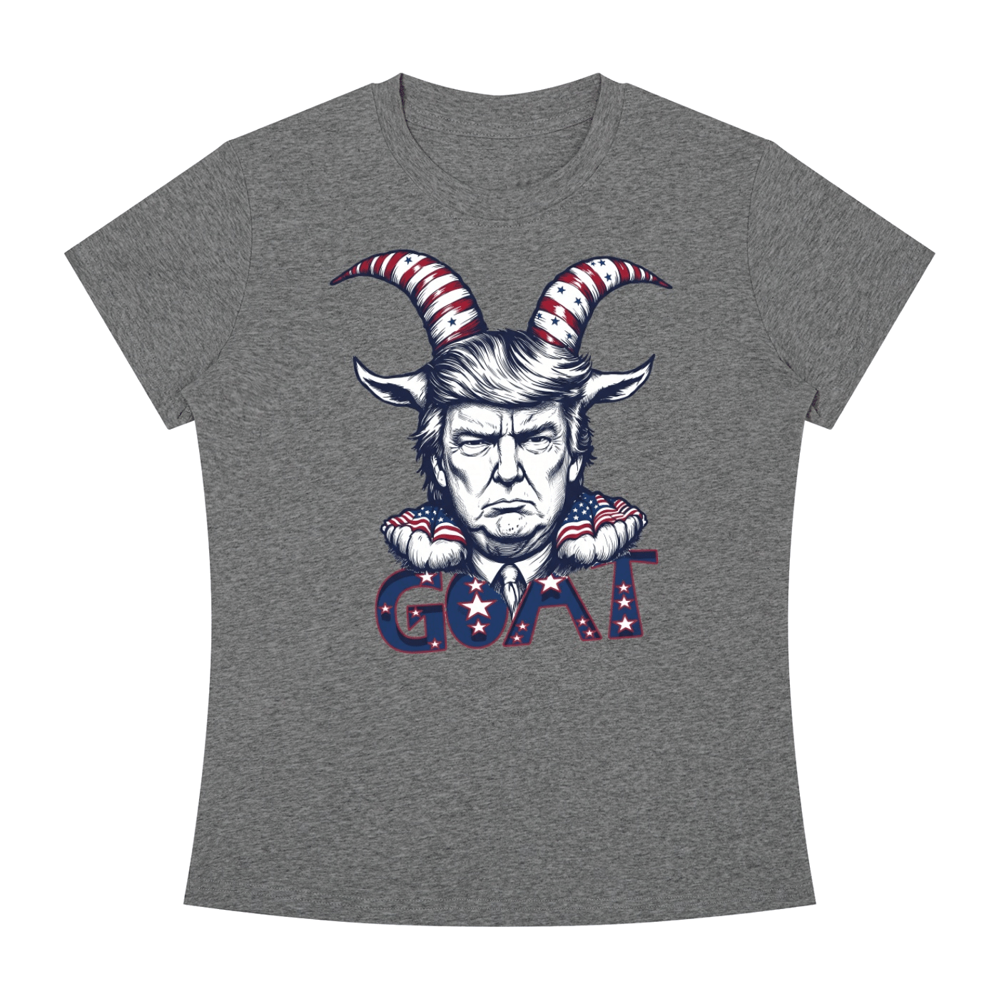 The GOAT Women's Slim Fit Crewneck T-Shirt - Image 59