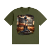 Home of the Free Because of the Brave Cotton T-Shirt - Thumbnail Image 25