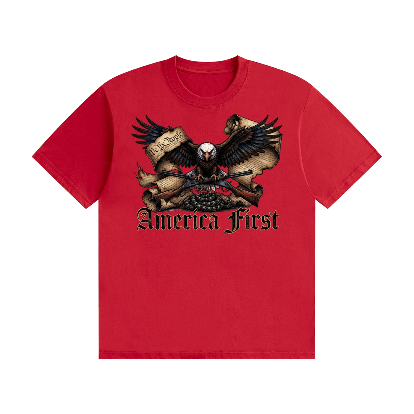 America First Cotton T-Shirt - Image 39