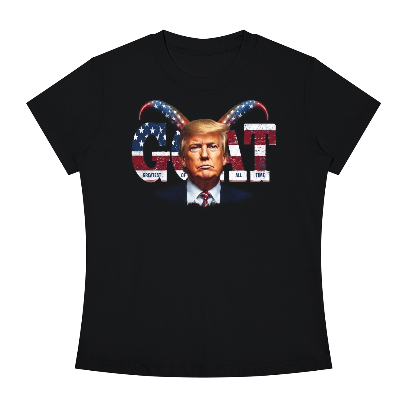The GOAT Women's Slim Fit Crewneck T-Shirt - Image 1